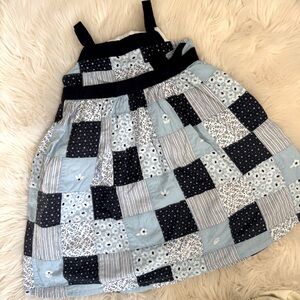 Classic Janie and Jack Patchwork Dress (size 18-24 mos).
